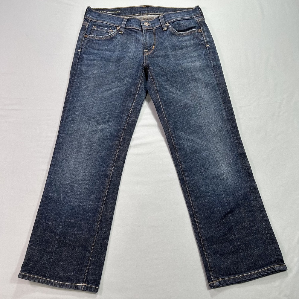 Citizens of Humanity Jeans Womens 25 Kelly 063 Low Waist Cropped Stretch Denim P